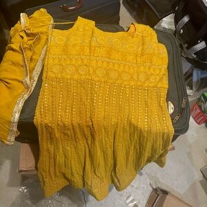COPY - Mustard color shrarah never worn